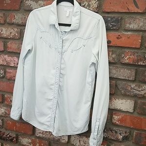 Leith Longsleeve Jean shirt.